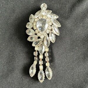 Rhinestone brooch